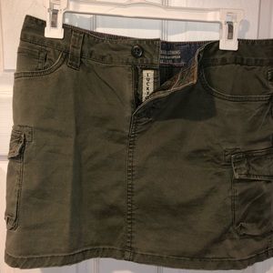 Lucky brand cargo mini skirt